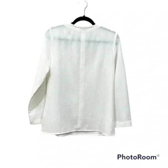 J.crew textured crepe blouse small - Picture 2 of 8